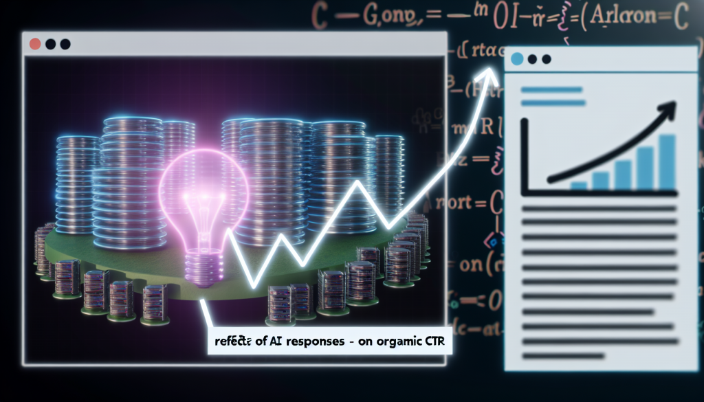 Cómo las respuestas de IA afectarán el CTR orgánico